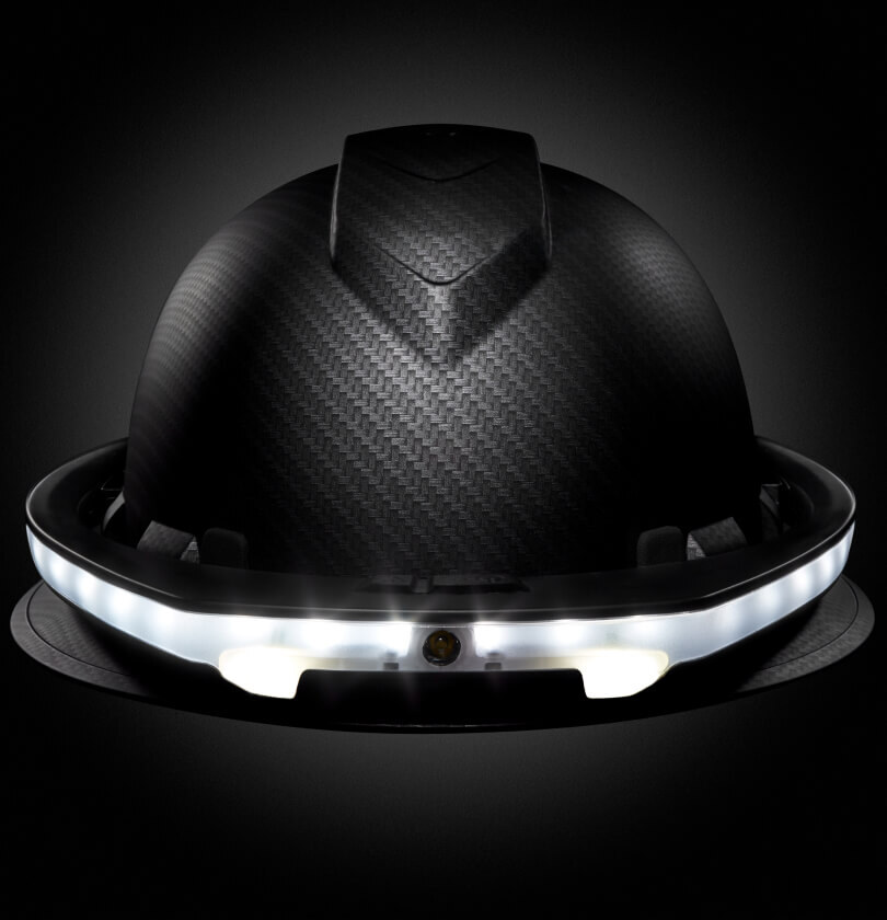 Illumagear Halo lighted carbon hard hat